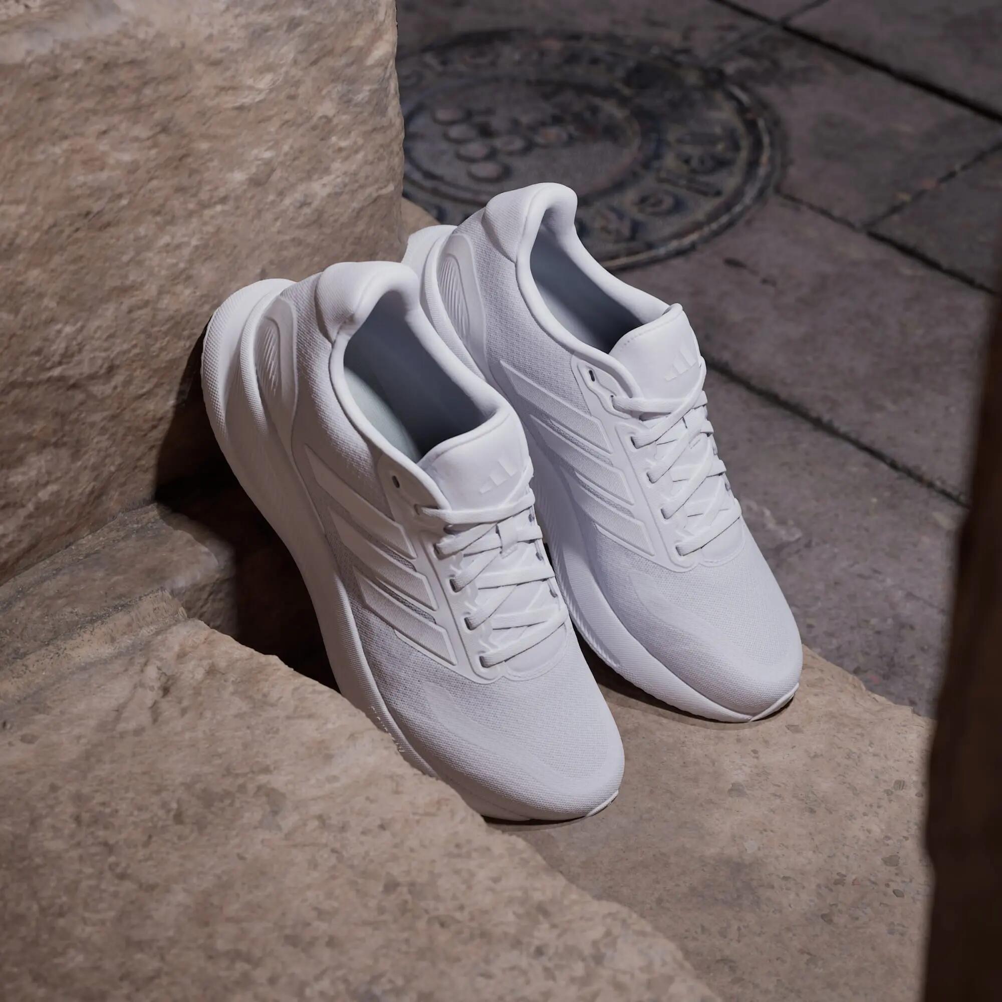Adidas RUNFALCON 5 Men Running Shoes White -  4