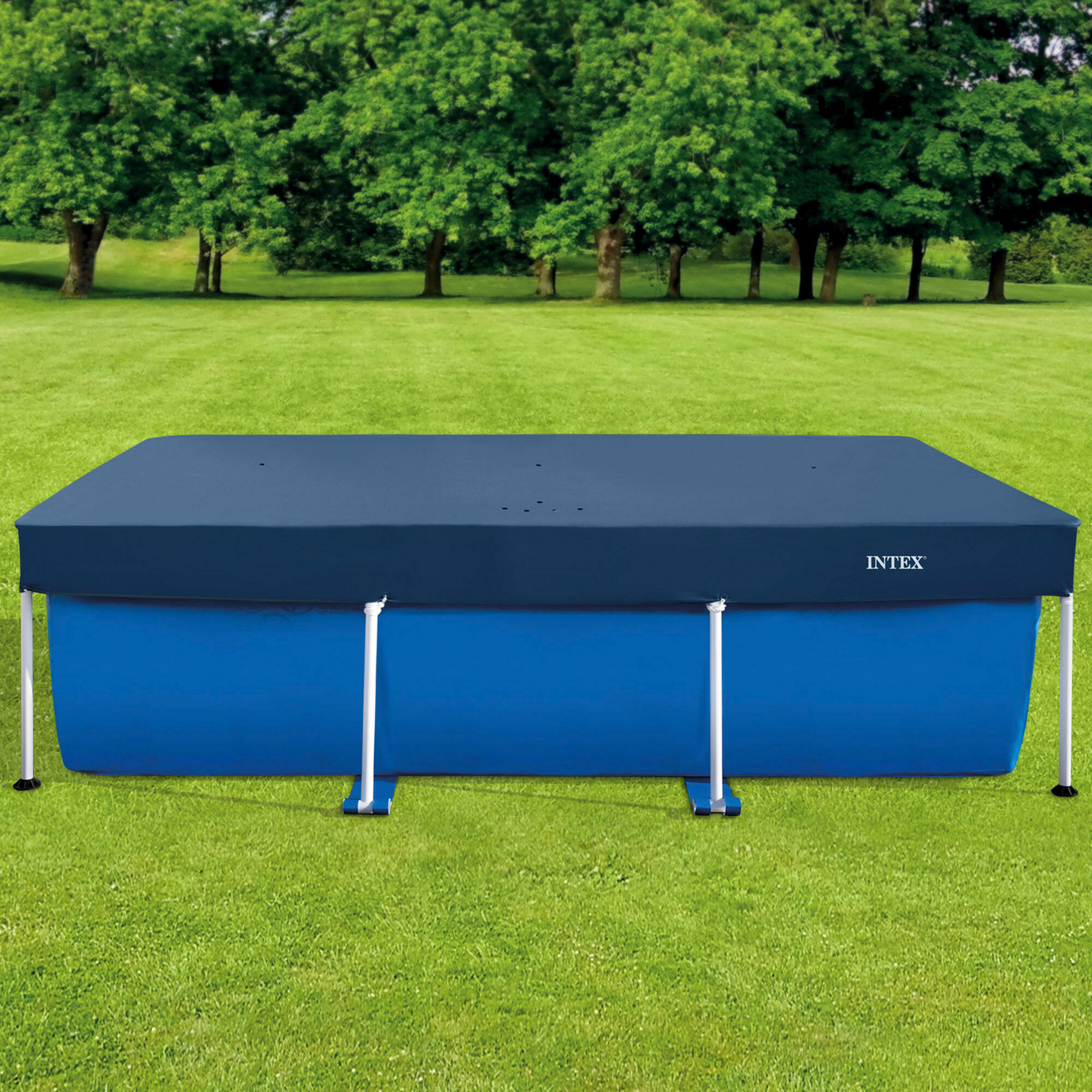 Pokrowiec na basen Intex 300x200 cm w kształcie prostokąta 2/7
