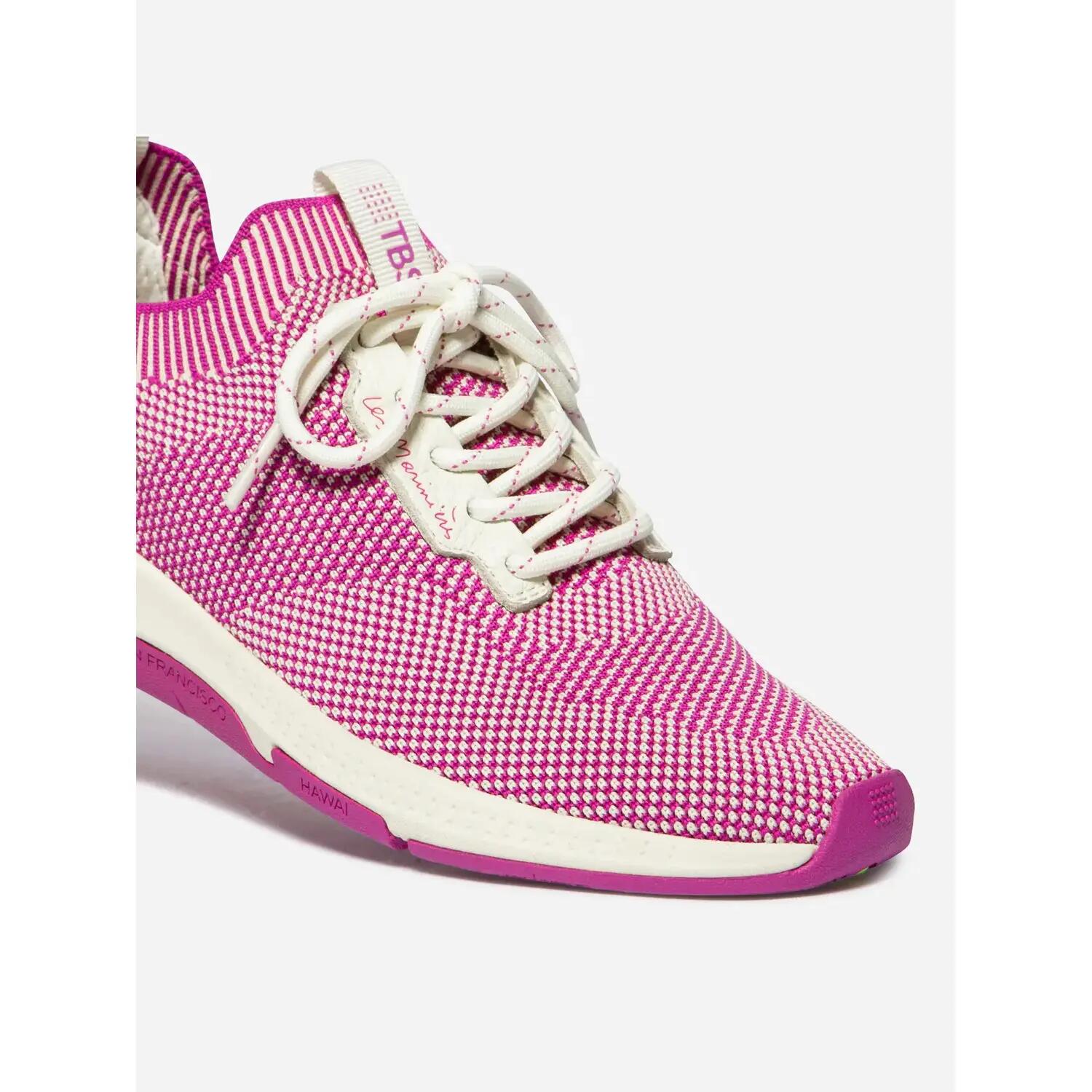 Chaussures Course Femme - JELLINA - Fuchsia/Crème 5/5