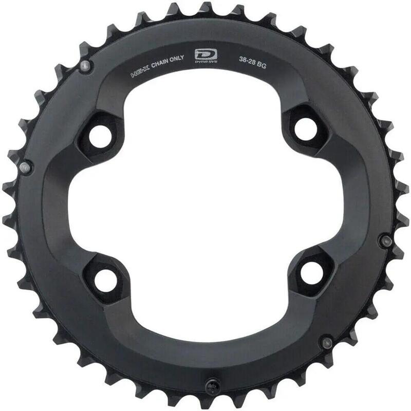 Foaie Shimano FC-M6000-2 38T BCD 96mm pentru 10 viteze