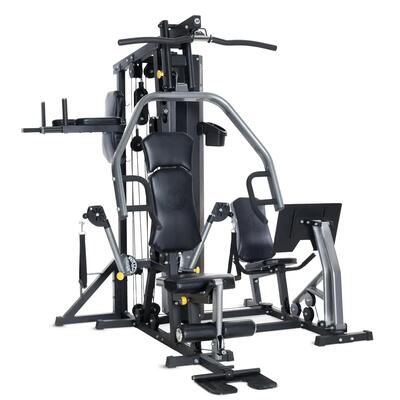 Torus 5 fitnessapparaat inclusief met schuim beklede lat-trekstang en handgrepen