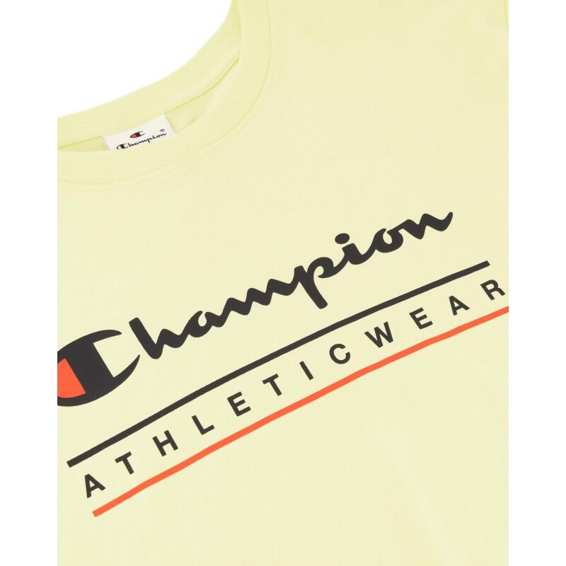Camiseta - Ropa deportiva - Hombre - Champion - Amarillo 2/5