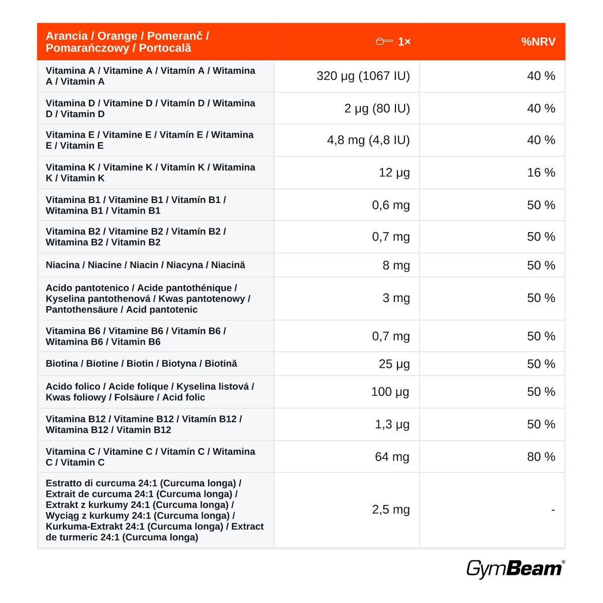 Multivitaminico in compresse masticabili arancia 120 compresse 2/2