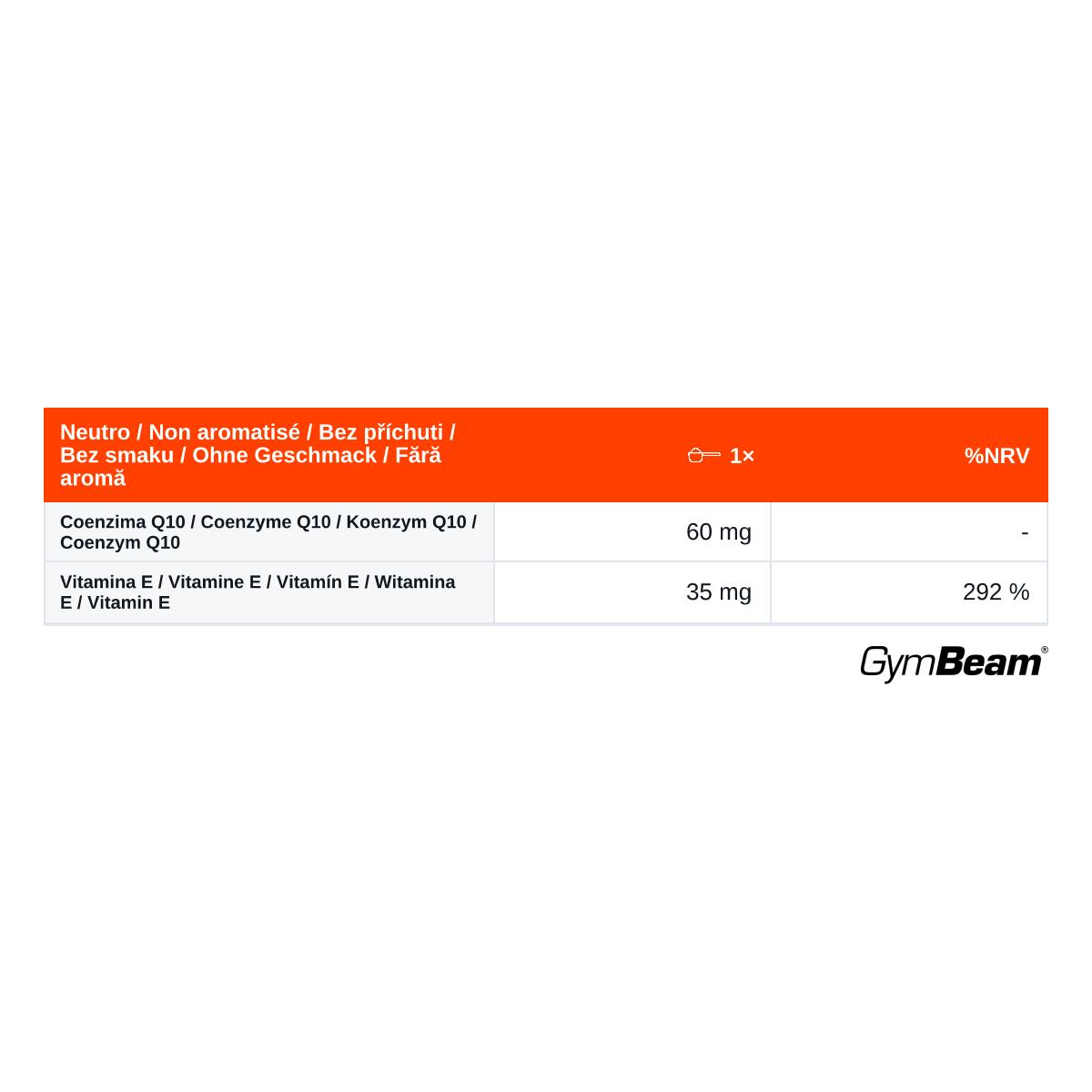 Koenzym Q10 kapsle s vitamínem E 2/2