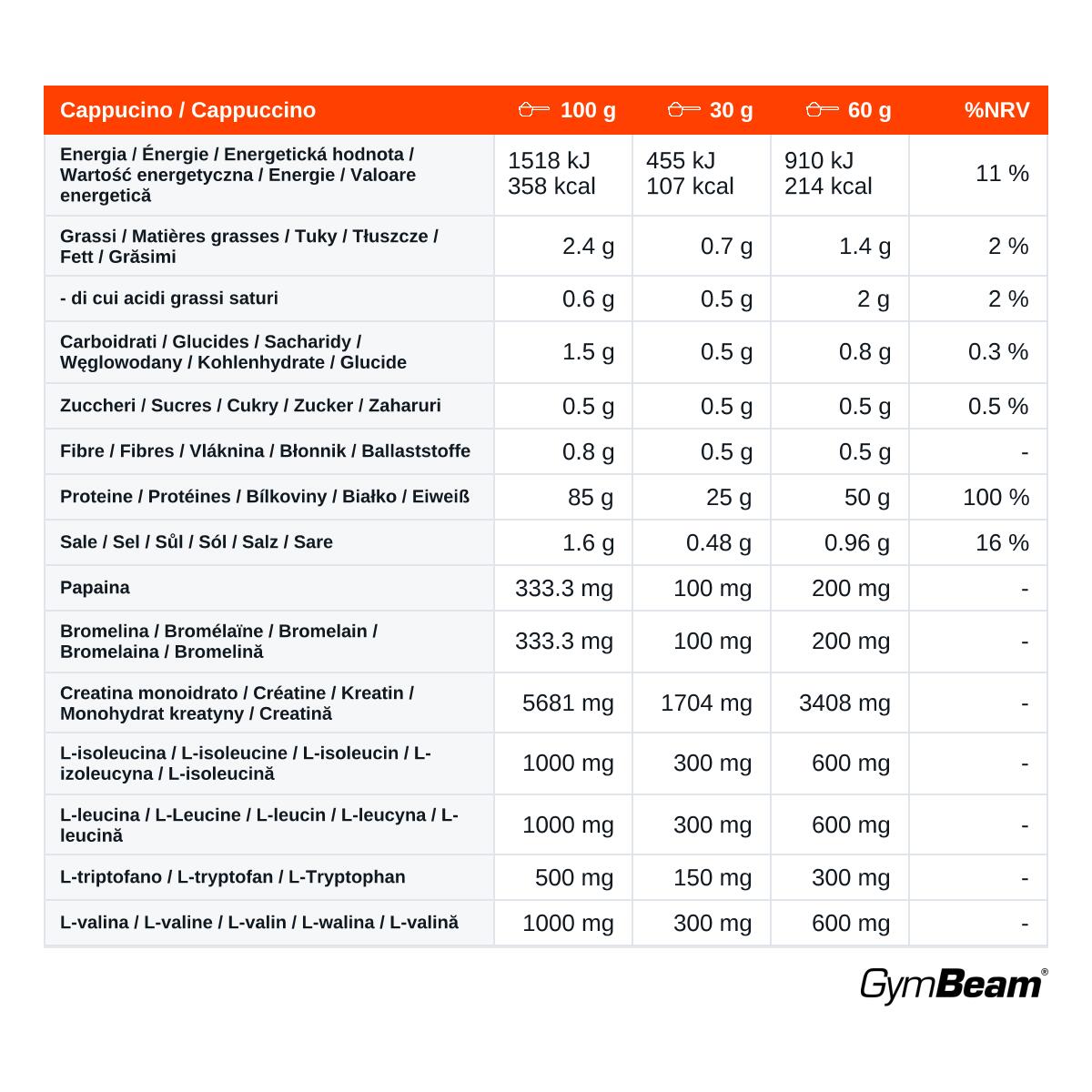 Proteine in polvere HydroBeef™ 1 kg 2/3