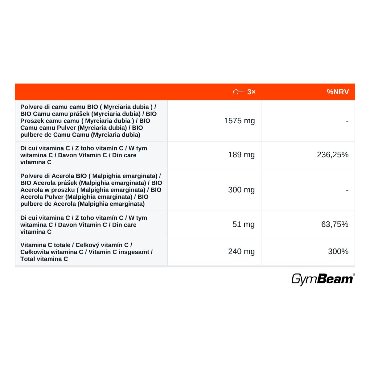 Vitamín C BIO kapsle veganský 2/2
