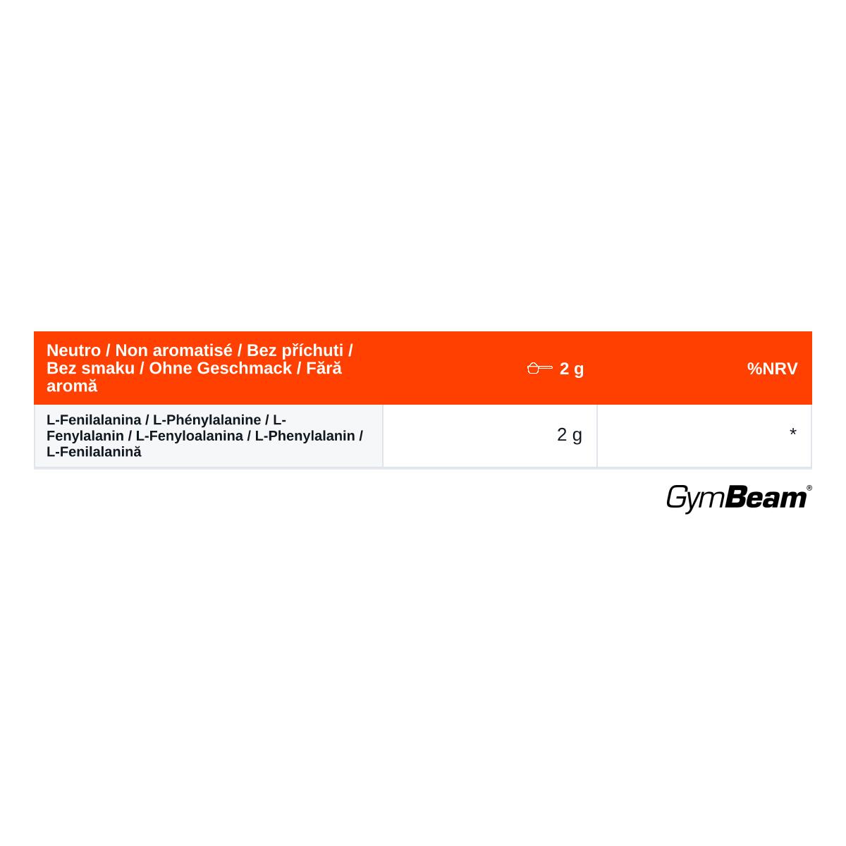 Aminoacidi L-Fenilalanina in polvere vegana neutra 250 g 2/2