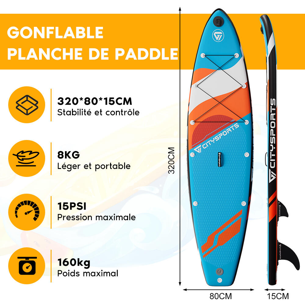 Paddleboard CITYSPORTS 2/7