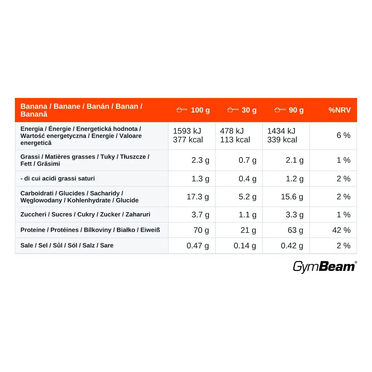 Proteine del siero di latte Whey + Collagene in polvere senza glutine 2/3