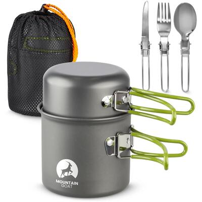 Gavetta campeggio 1-2 persone 12 l MOUNTAIN GOAT grigio-verde