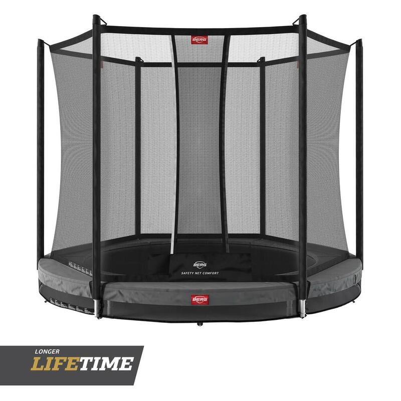 Housse de protection Extra 200 cm gris pour trampoline ronde