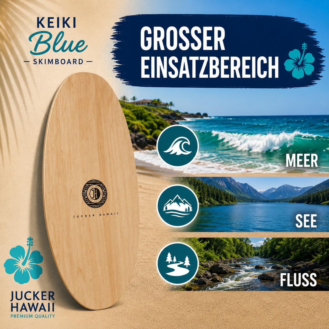 Skimboard KEIKI 6/8