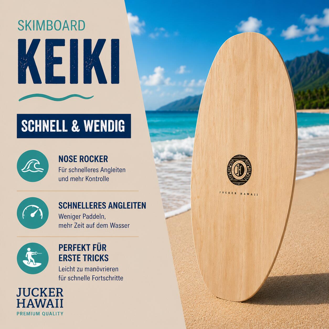 Skimboard KEIKI 5/8