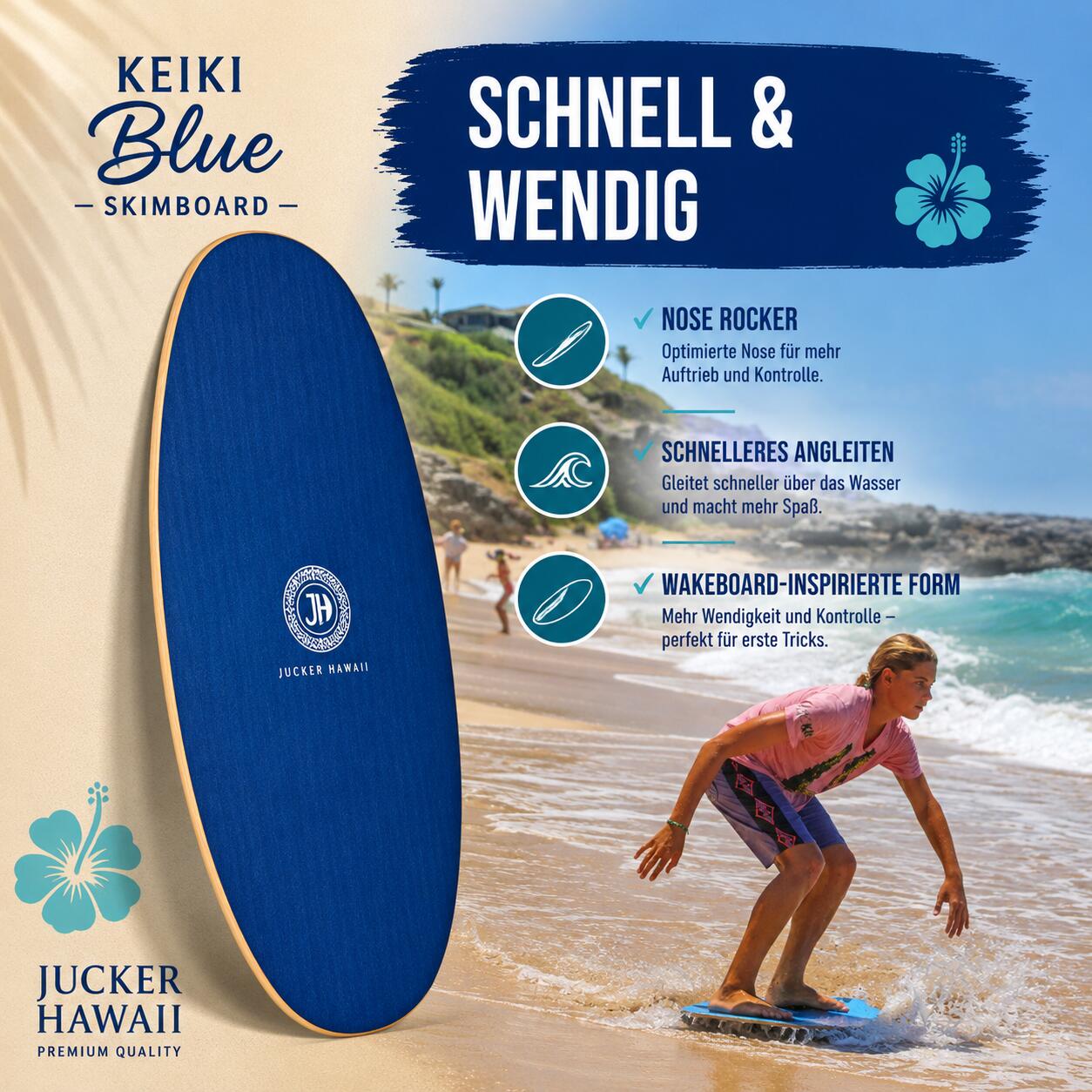 Skimboard Jucker Hawaii - Keiki EVA 8/9