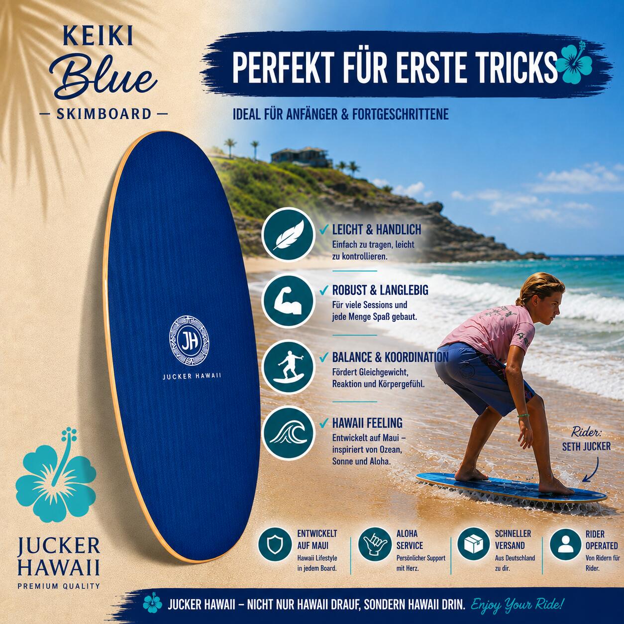 Skimboard Jucker Hawaii - Keiki EVA 7/9