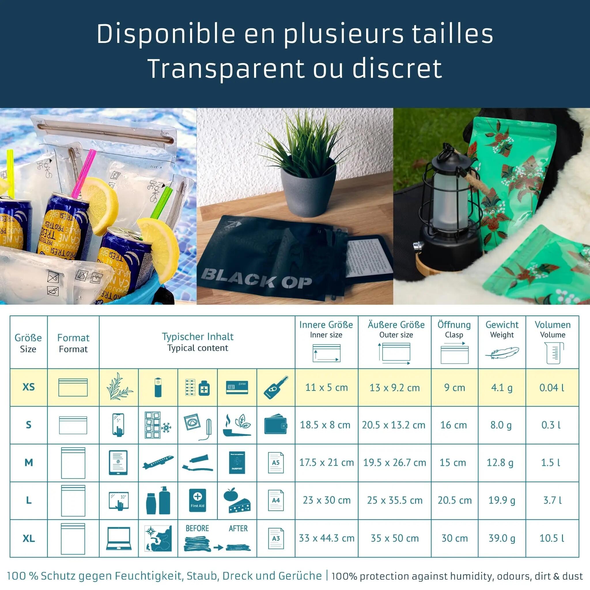spécial-Zip Bag Couvrir X - S, S 5/6