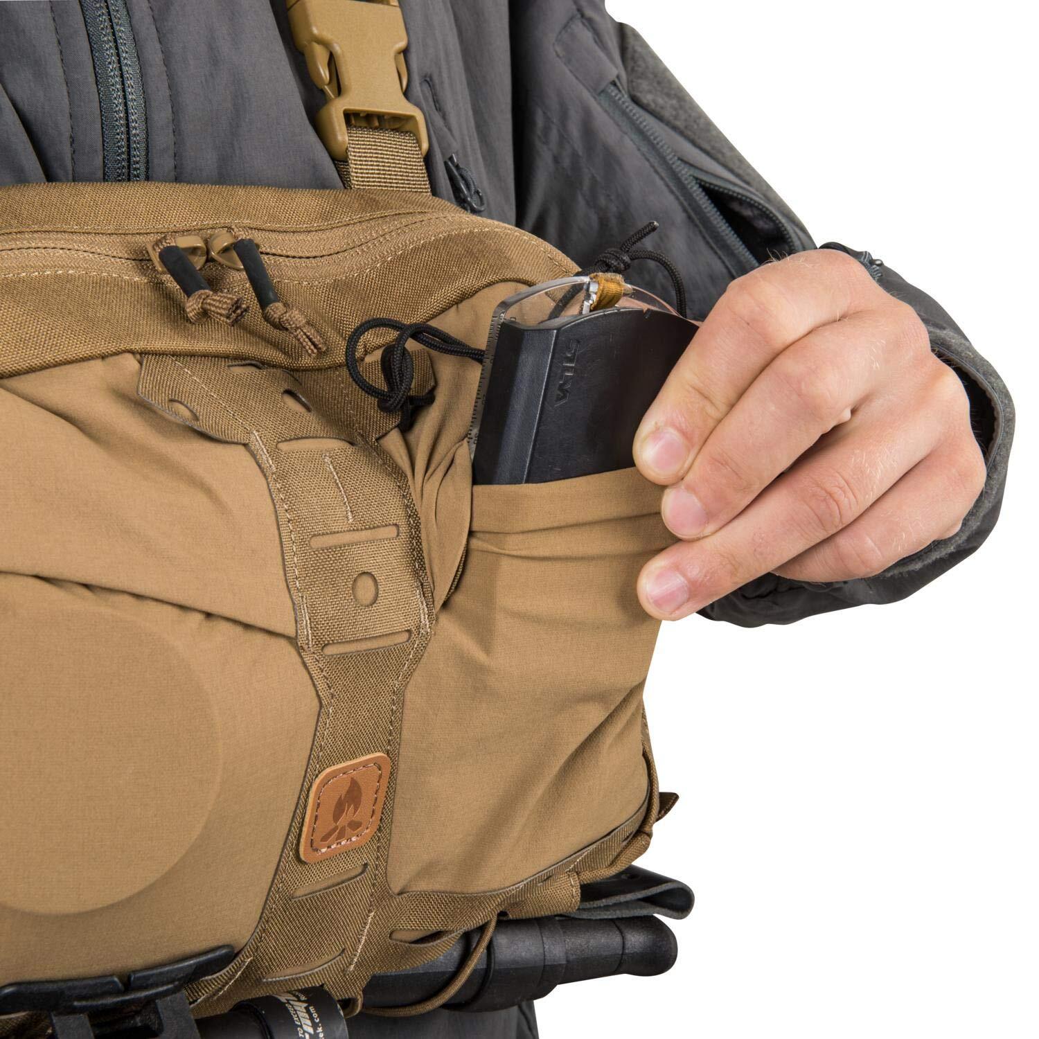 Bushcraft Line Numbat Sac de Poitrine, Gris ombré 4/7