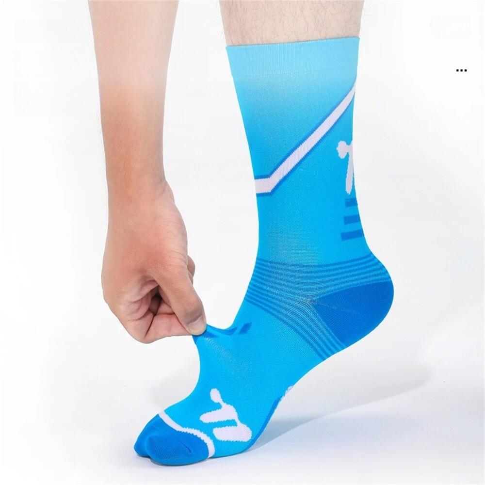 Chaussettes de cyclisme respirantes et élastique WEST BIKING 5/5
