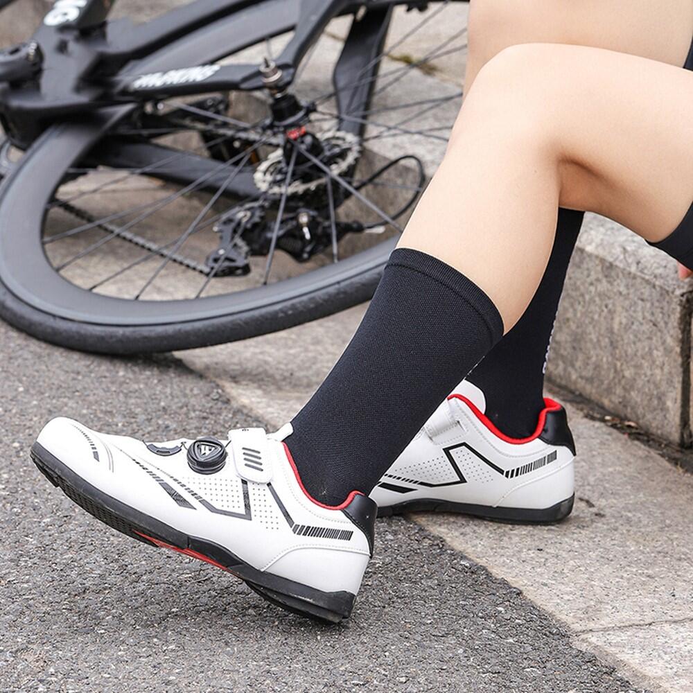 Chaussettes de cyclisme respirantes antidérapantes WEST BIKING 3/4