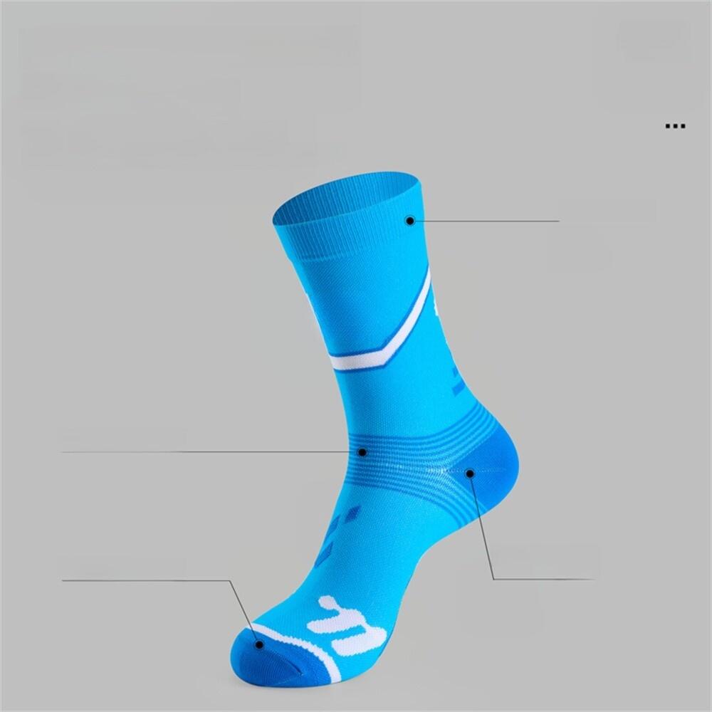 Chaussettes de cyclisme respirantes et élastique WEST BIKING 3/5