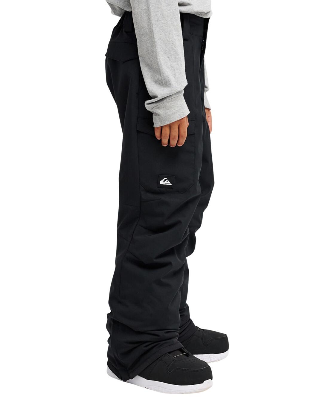 Technische Snowbroek UTILITY 20K Schwarz Jongens 8-16 4/4
