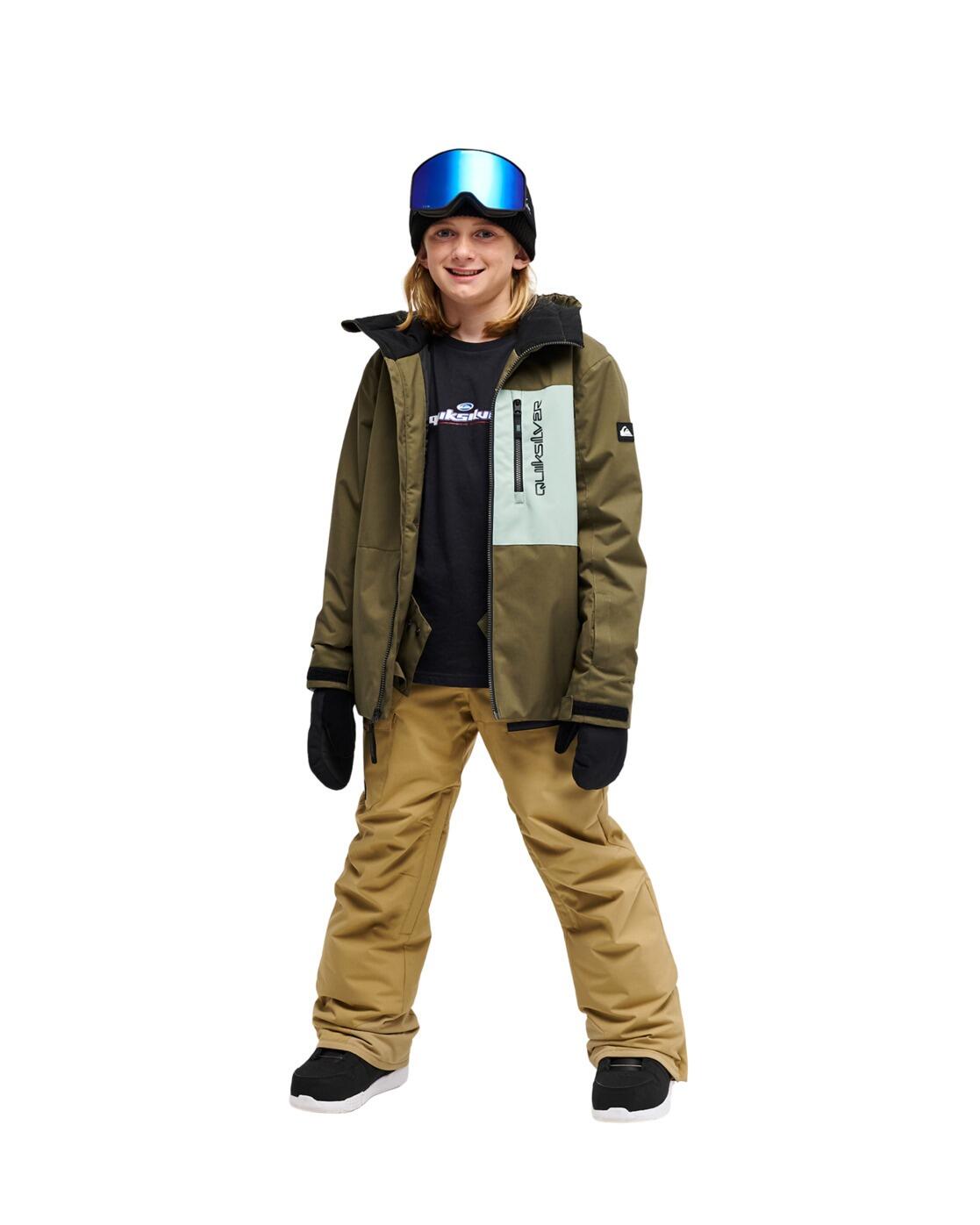 Technische Snowbroek UTILITY 20K Beige Jongens 8-16 3/4