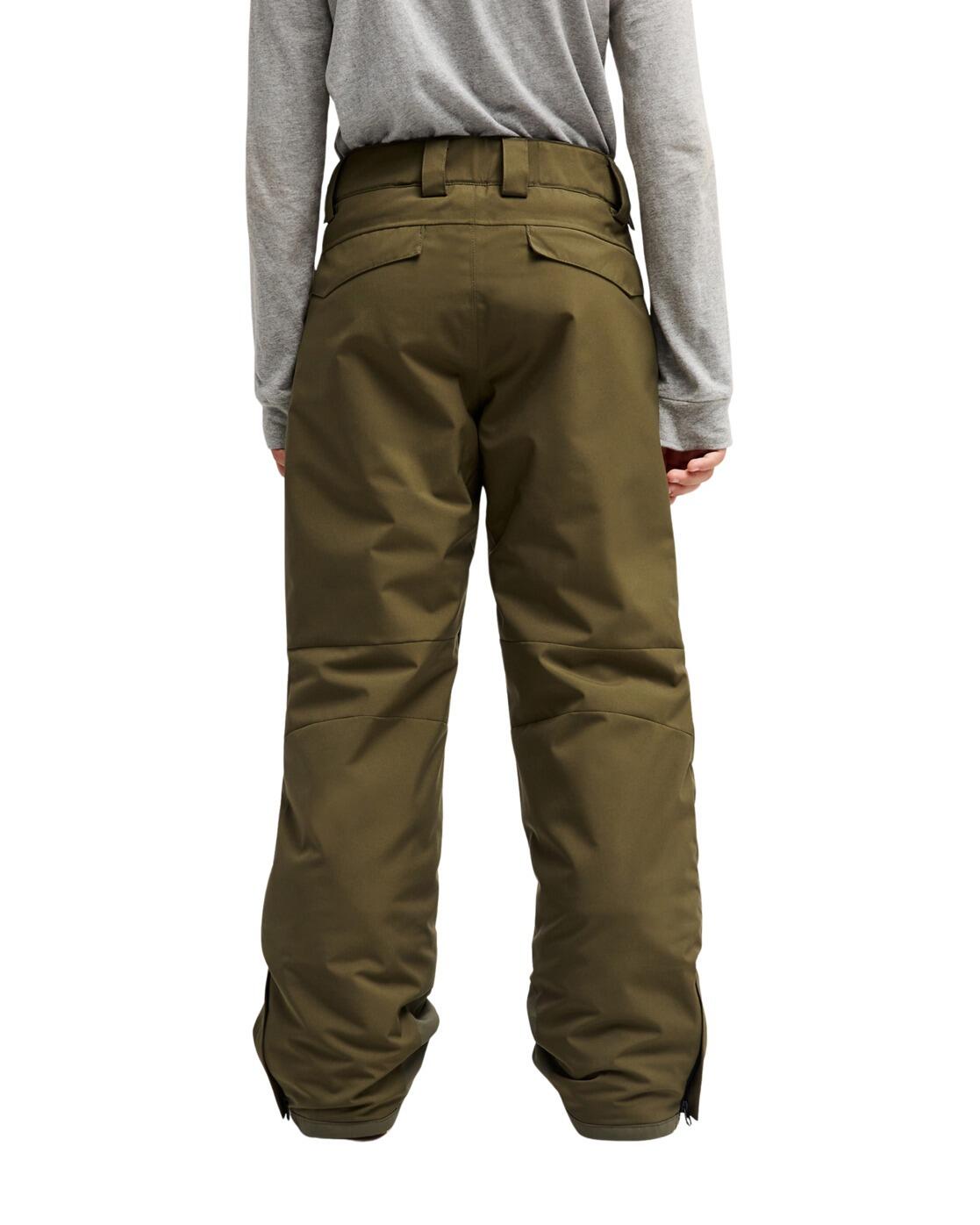Pantalón técnico de snow UTILITY 20K Verde Niño 2/4