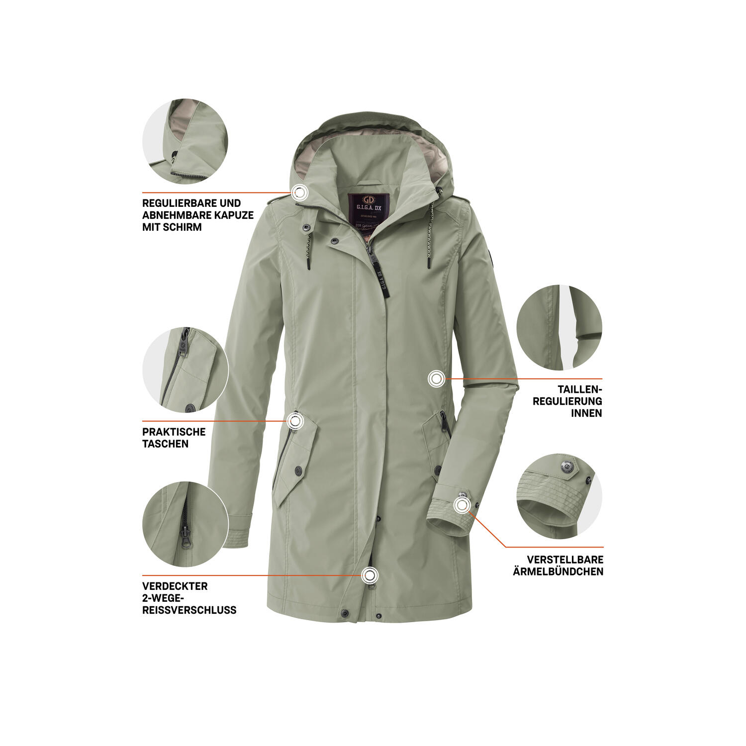 Damen Parka GS 94 WMN PRK 5/5