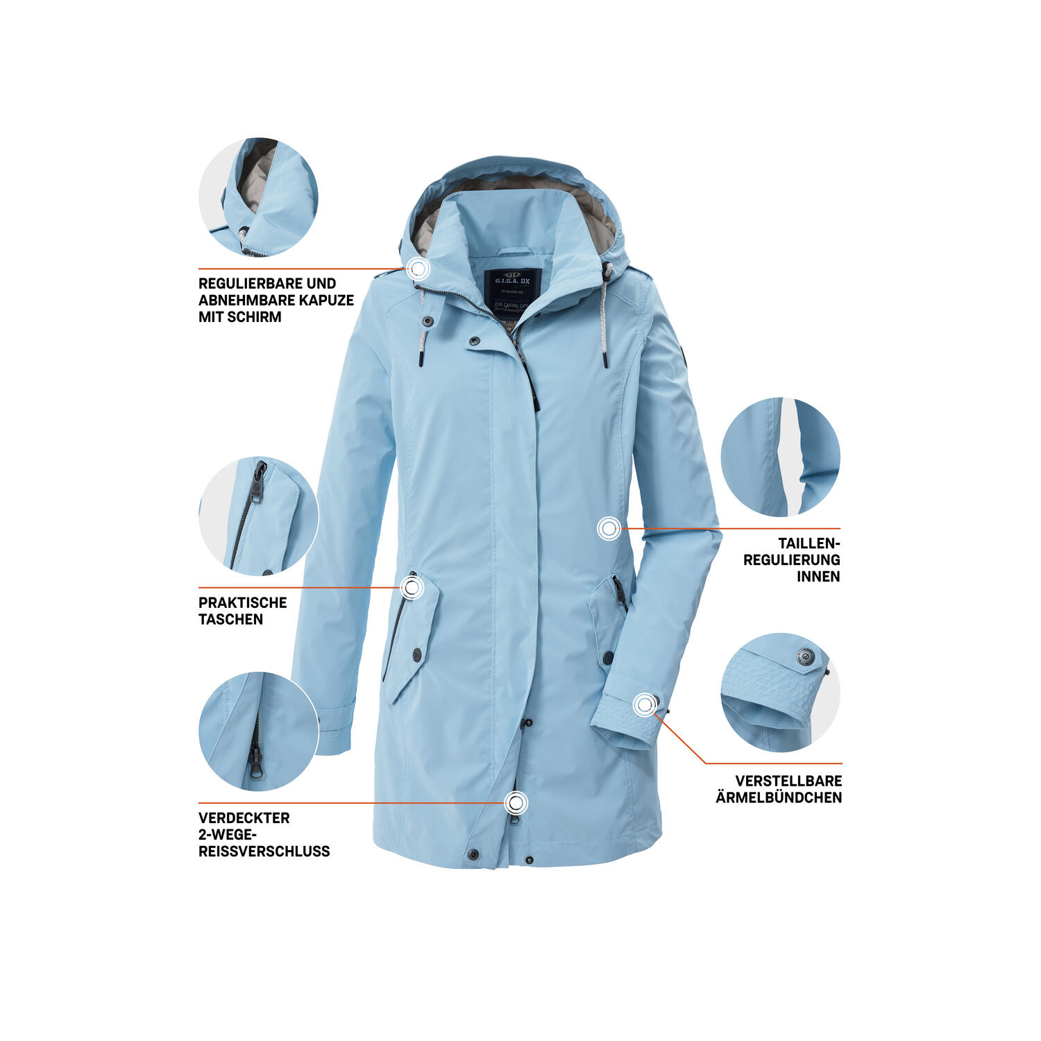 Damen Parka GS 94 WMN PRK 6/6