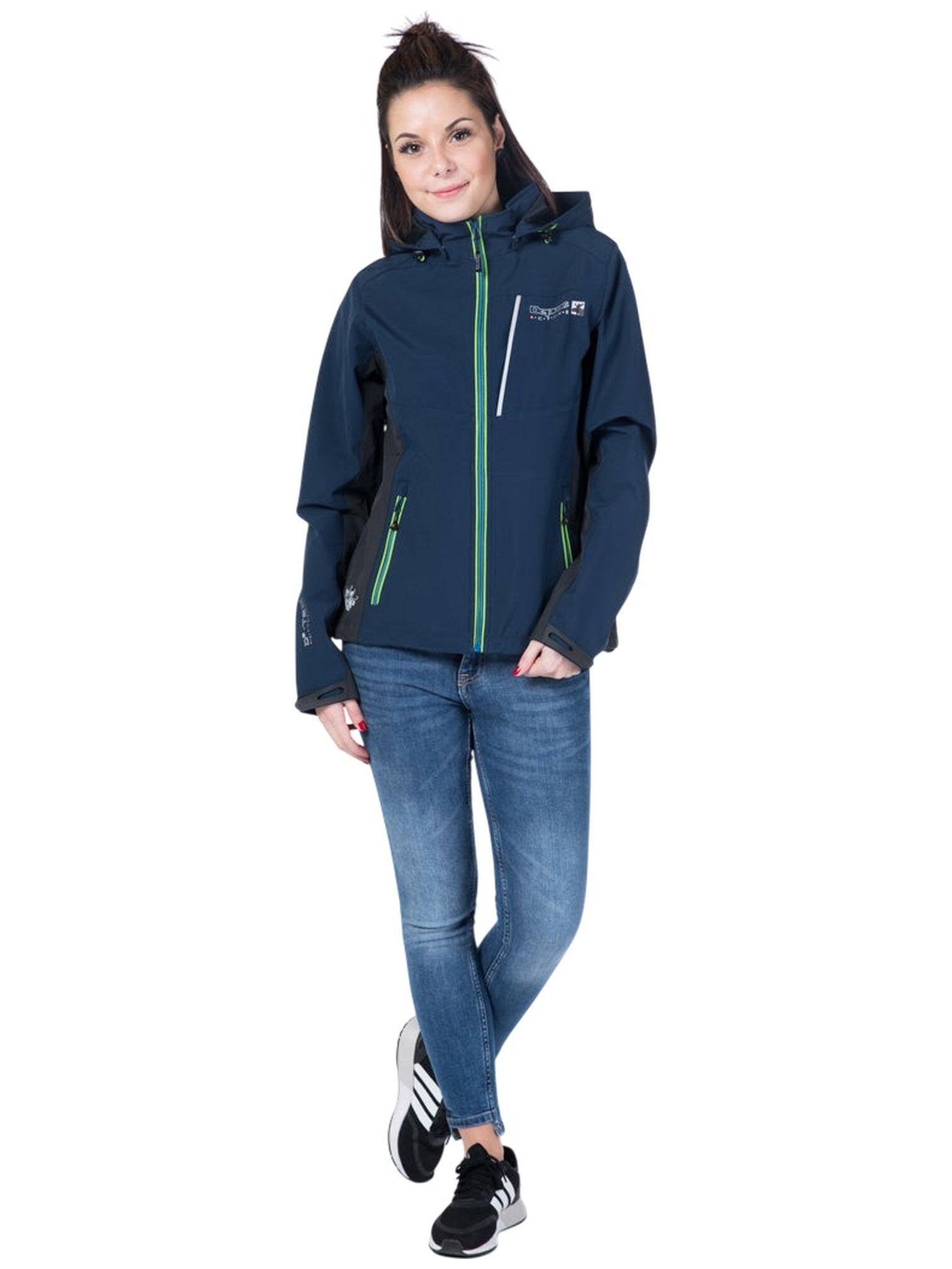 Damen - Wandern Softshell - winddicht, Microfleece 4/4