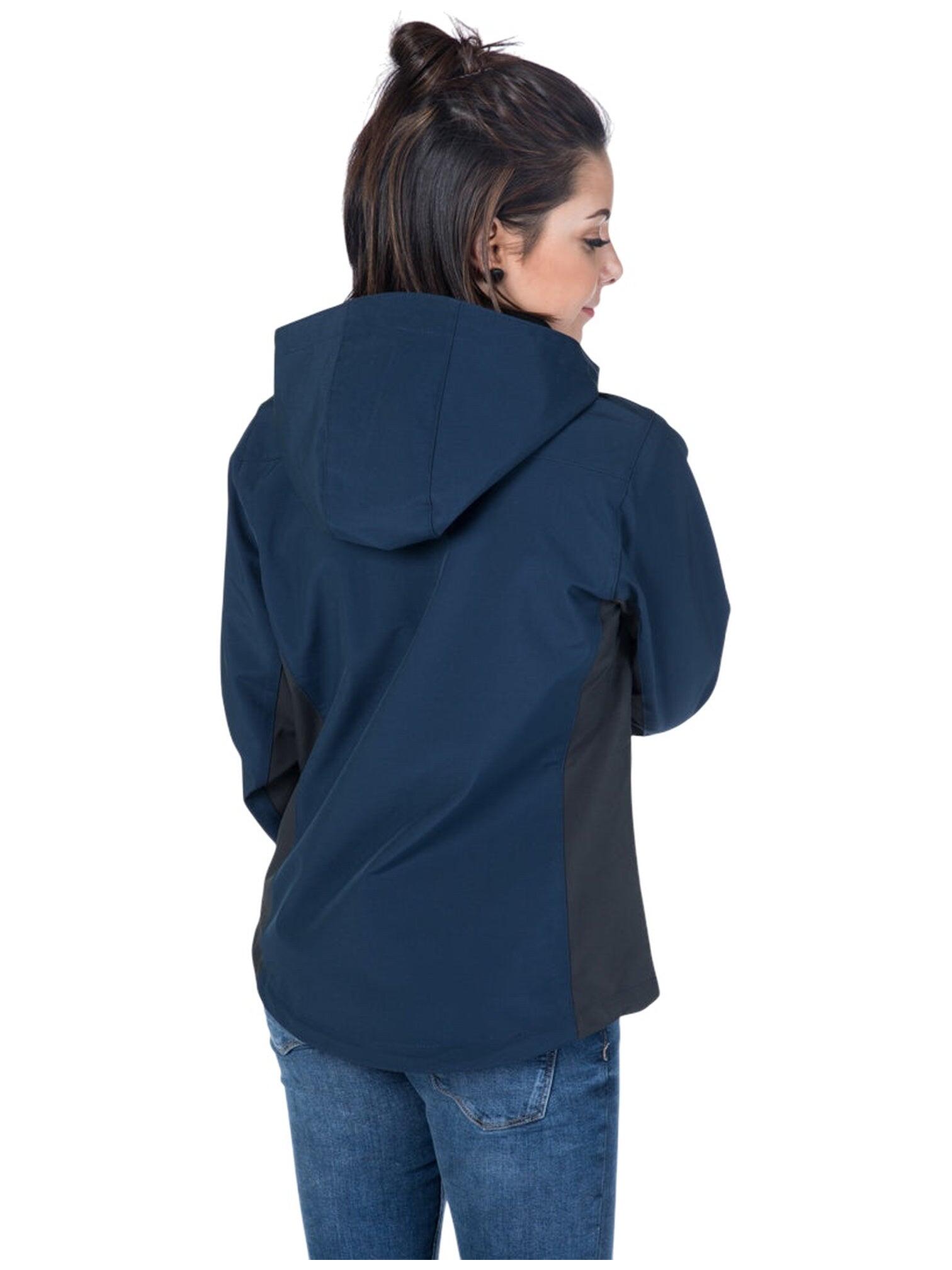 Damen - Wandern Softshell - winddicht, Microfleece 3/4