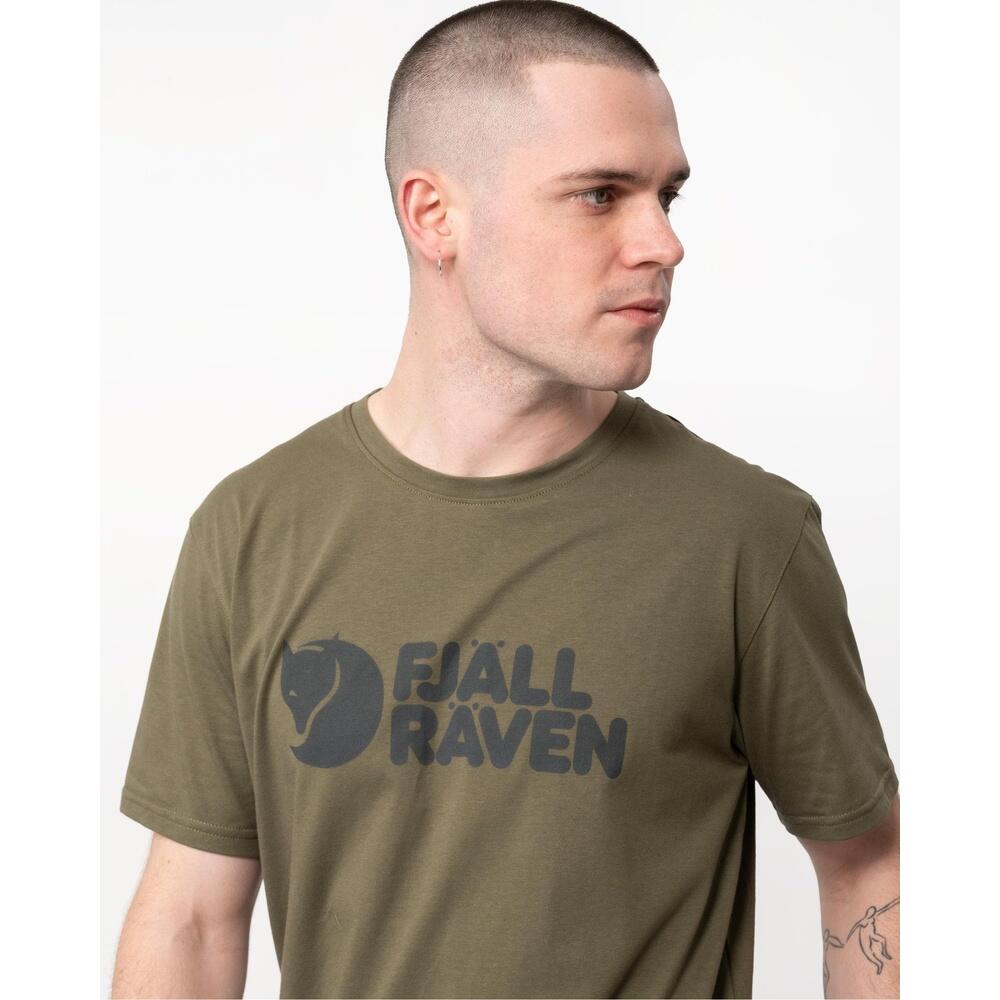 Fjall Raven T-Shirt Fjällräven Logo T-Shirt M Erwachsene 3/4