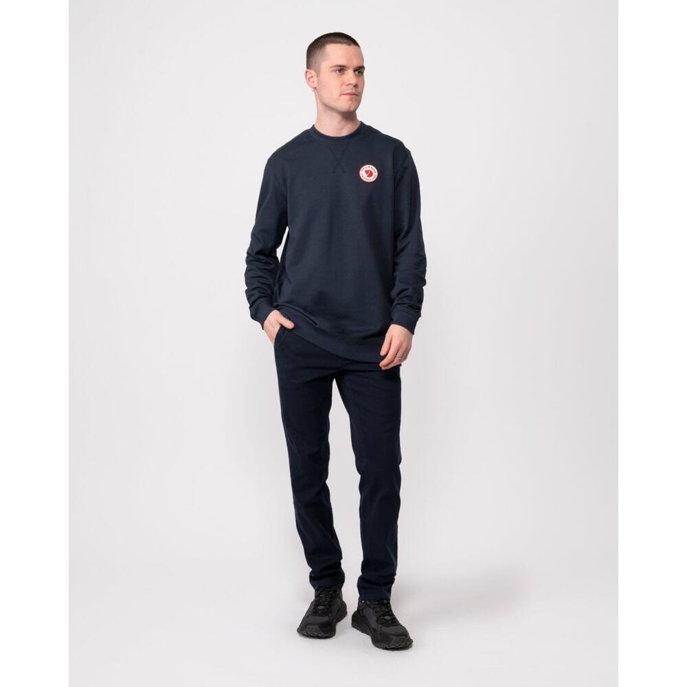Bluza bawełniana męska Fjallraven 1960 Logo Badge Sweater M 5/6