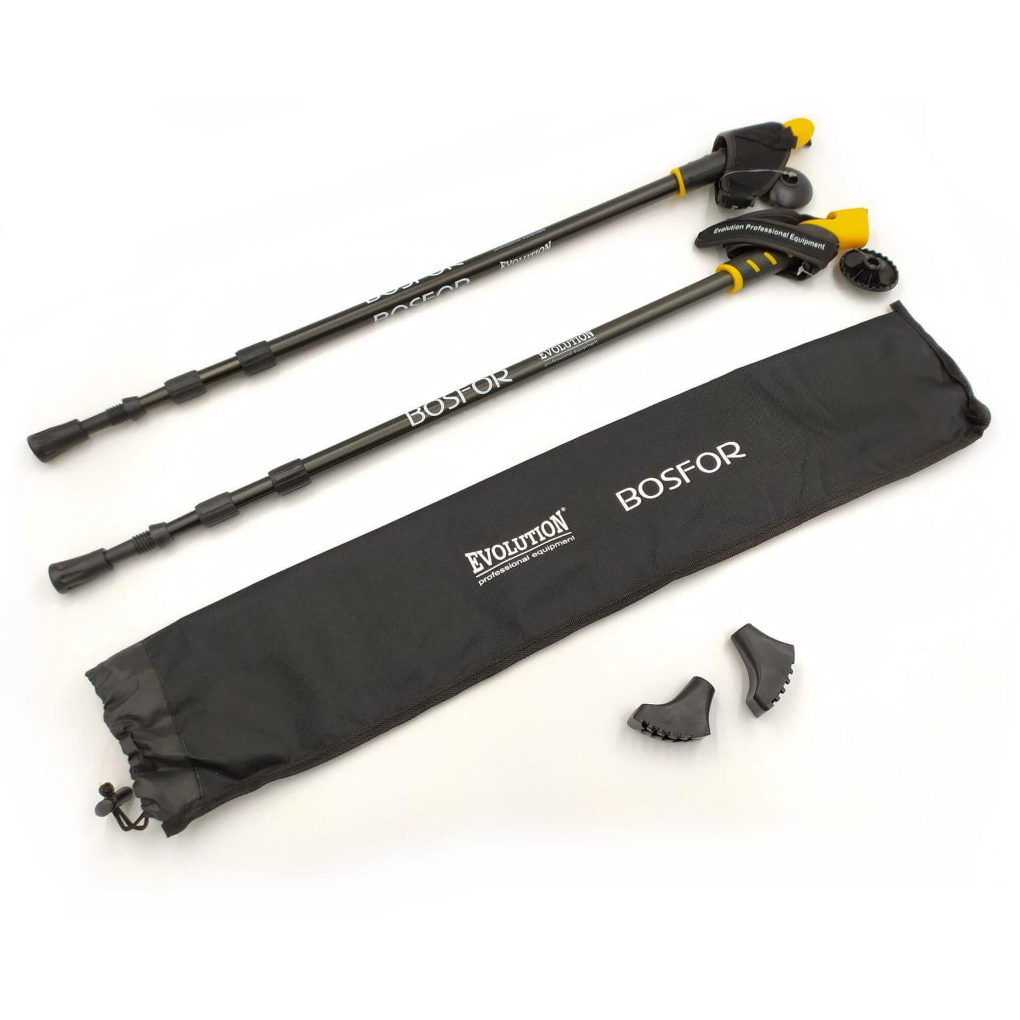 Kije nordic walking Evolution Professional Equipment Bosfor 3-sekcyjne 2/5