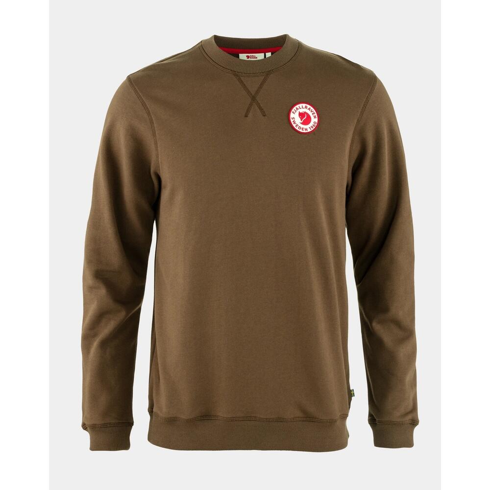 Mens Leisure Sweatshirt Logo Badge 1960