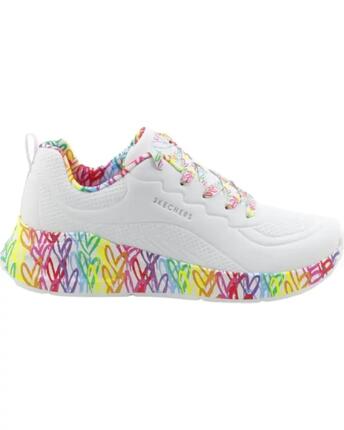 Buty sportowe Sneakersy damskie, Uno Lite - Exuberant Hearts