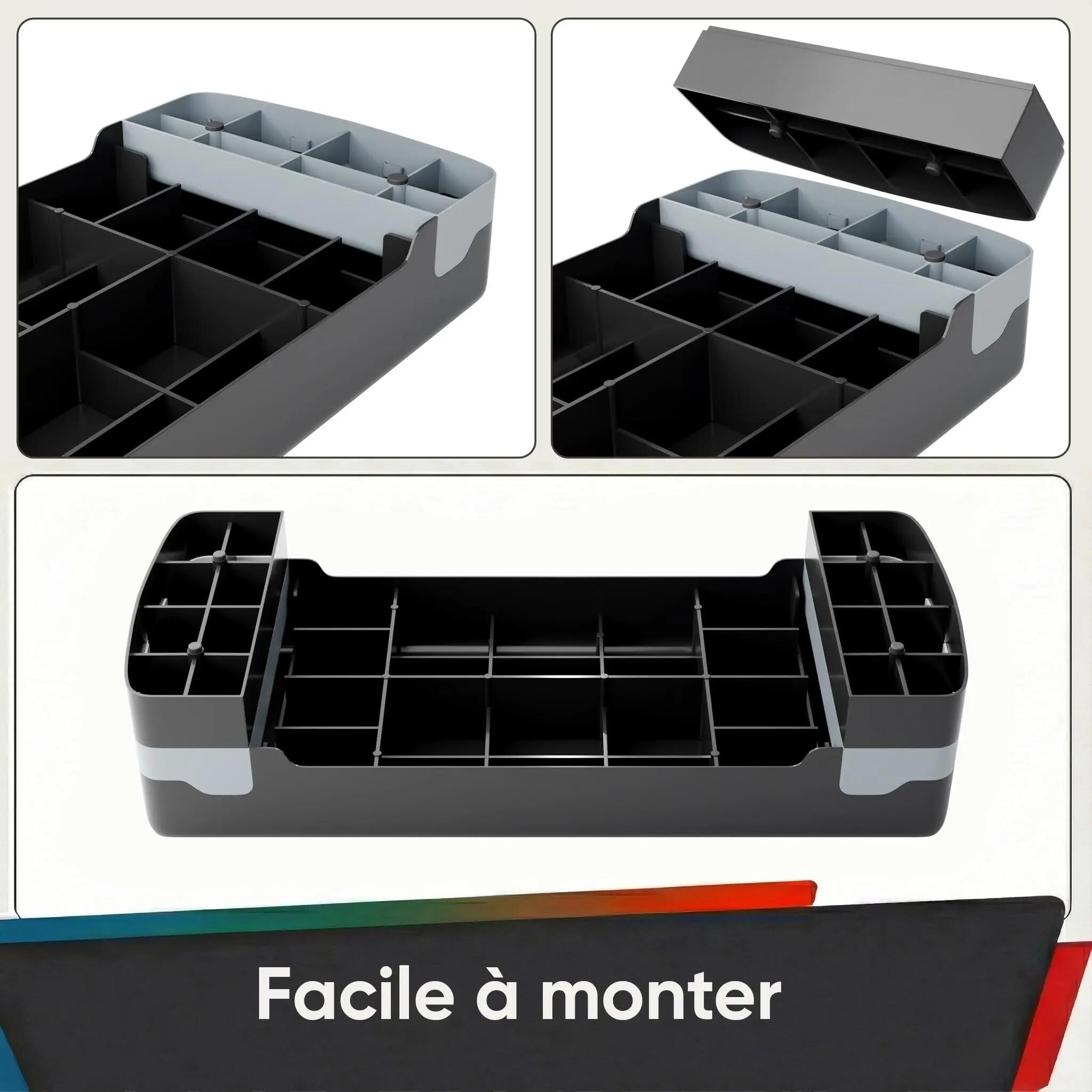 Step Aérobic I Antidérapant, Réglable sur 2 Niveaux I Stepper Fitness 6/6