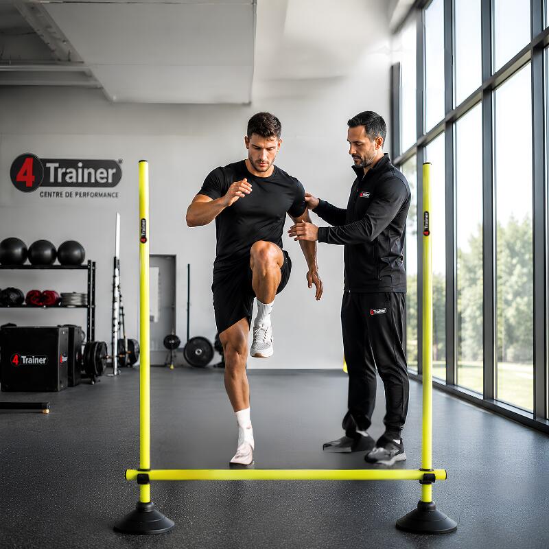 KIT PLIOMÉTRIE AJUSTABLE  - 9 Jalons Démontables 180cm - 4TRAINER 6/8
