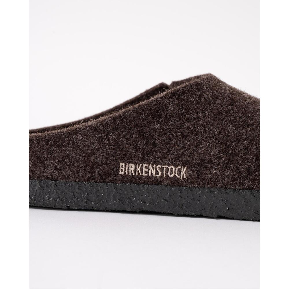 Męskie muły Birkenstock Zermatt Shearling brązowe regular 1016570 5/8