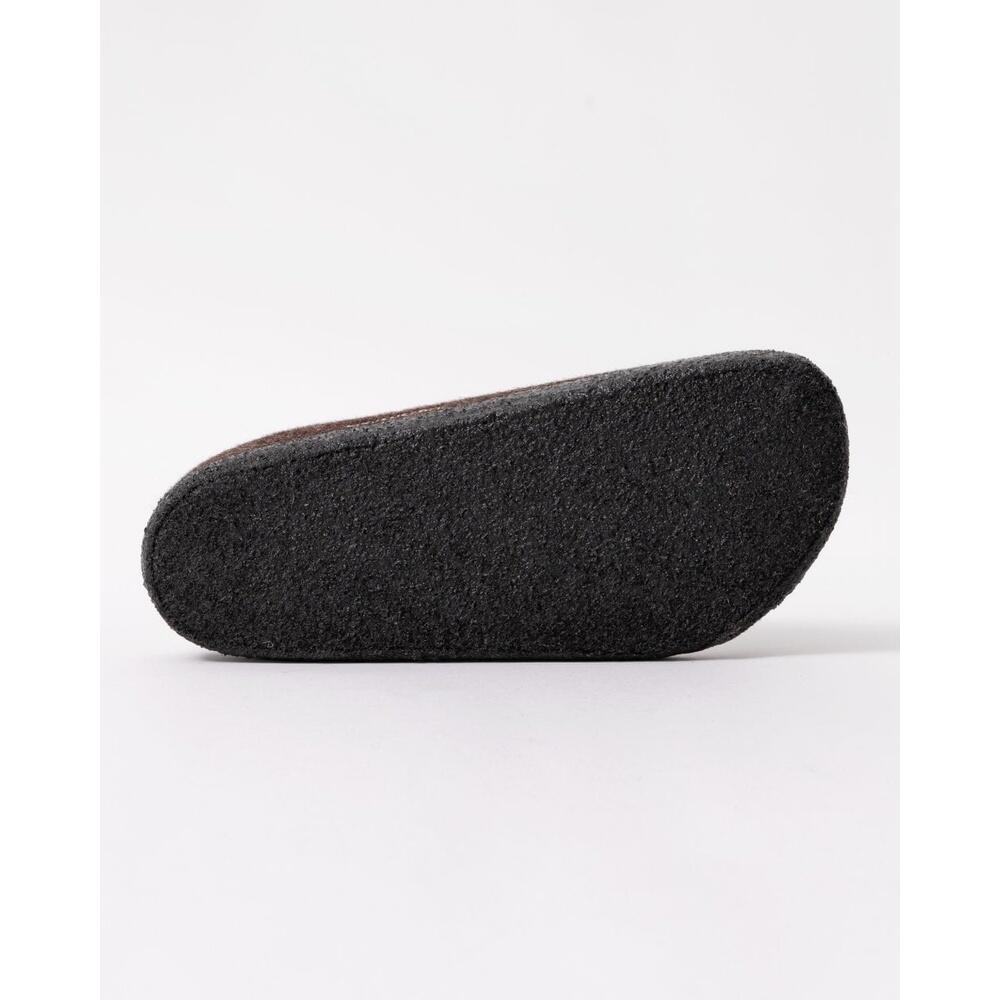 Męskie muły Birkenstock Zermatt Shearling brązowe regular 1016570 3/8