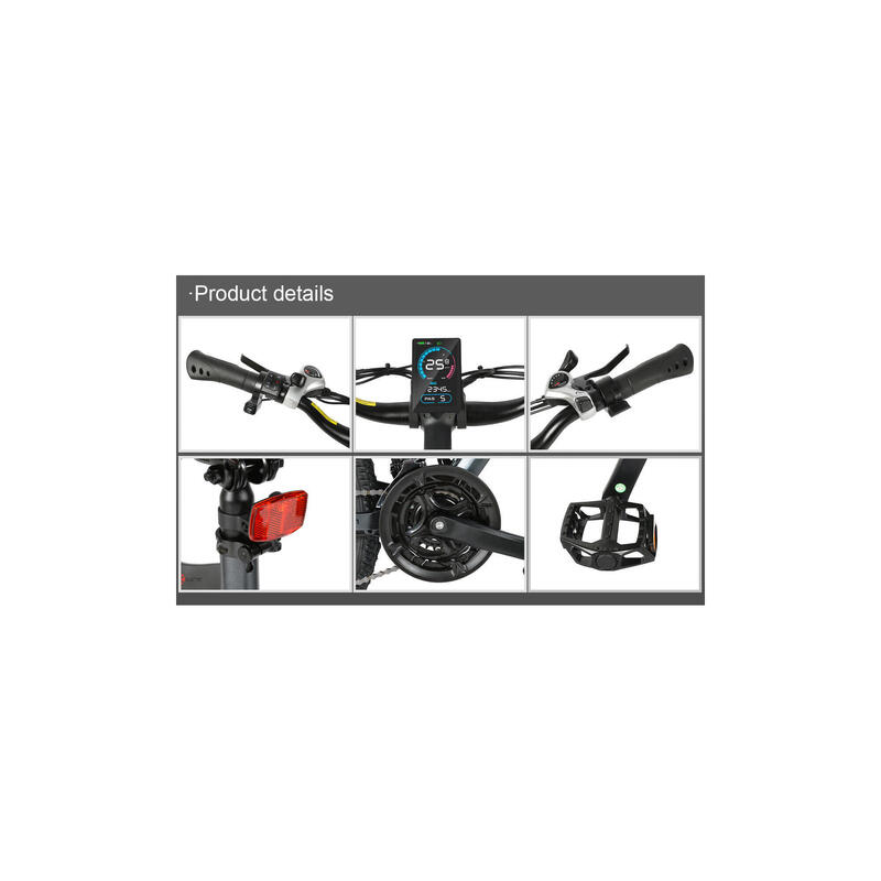 SY26-II bicicletă electrică pentru adulți, baterie 36V 13Ah, roți 26".