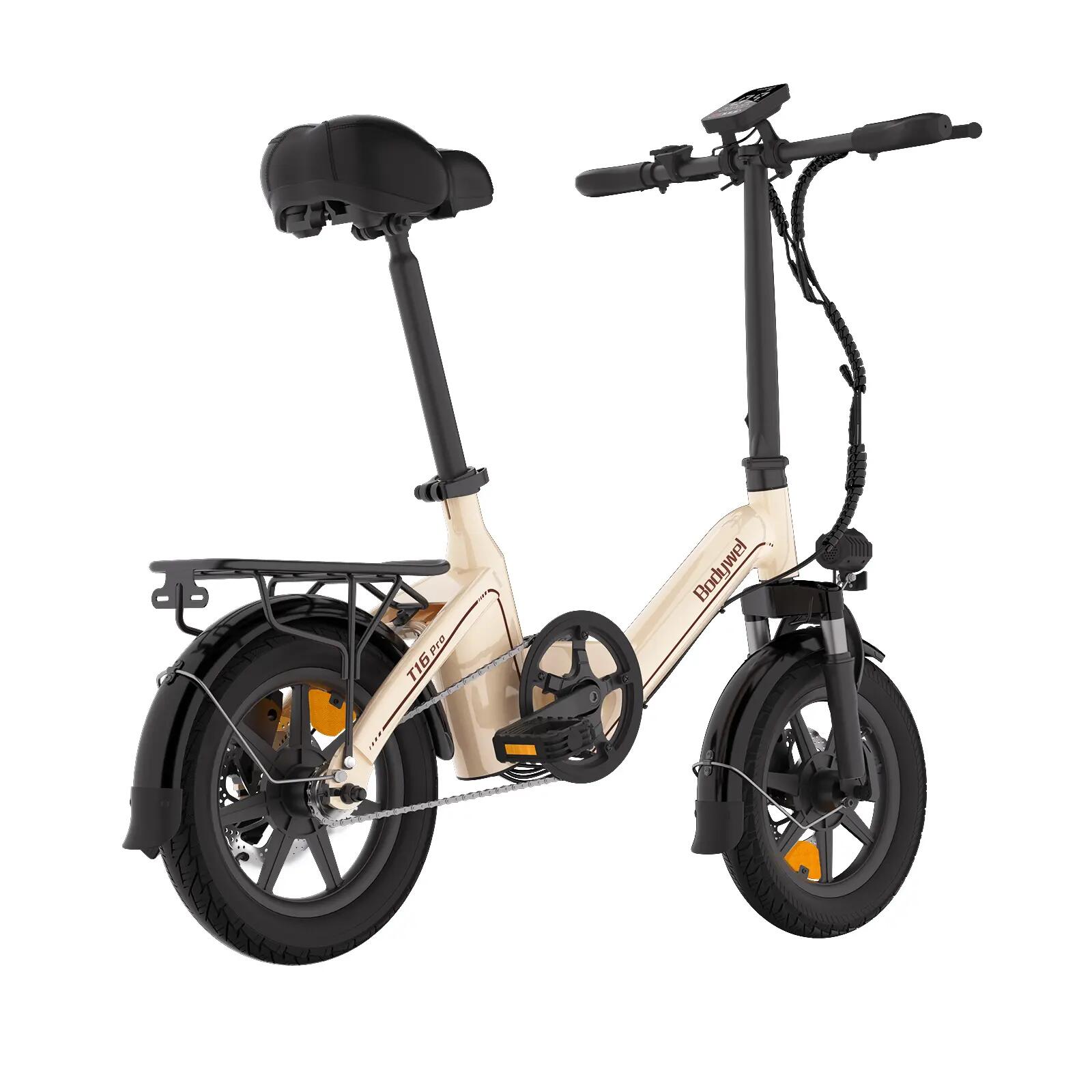 E-Bike dobrável BODYWEL T16PRO motor 250W bateria 36V 7.8Ah 2/7