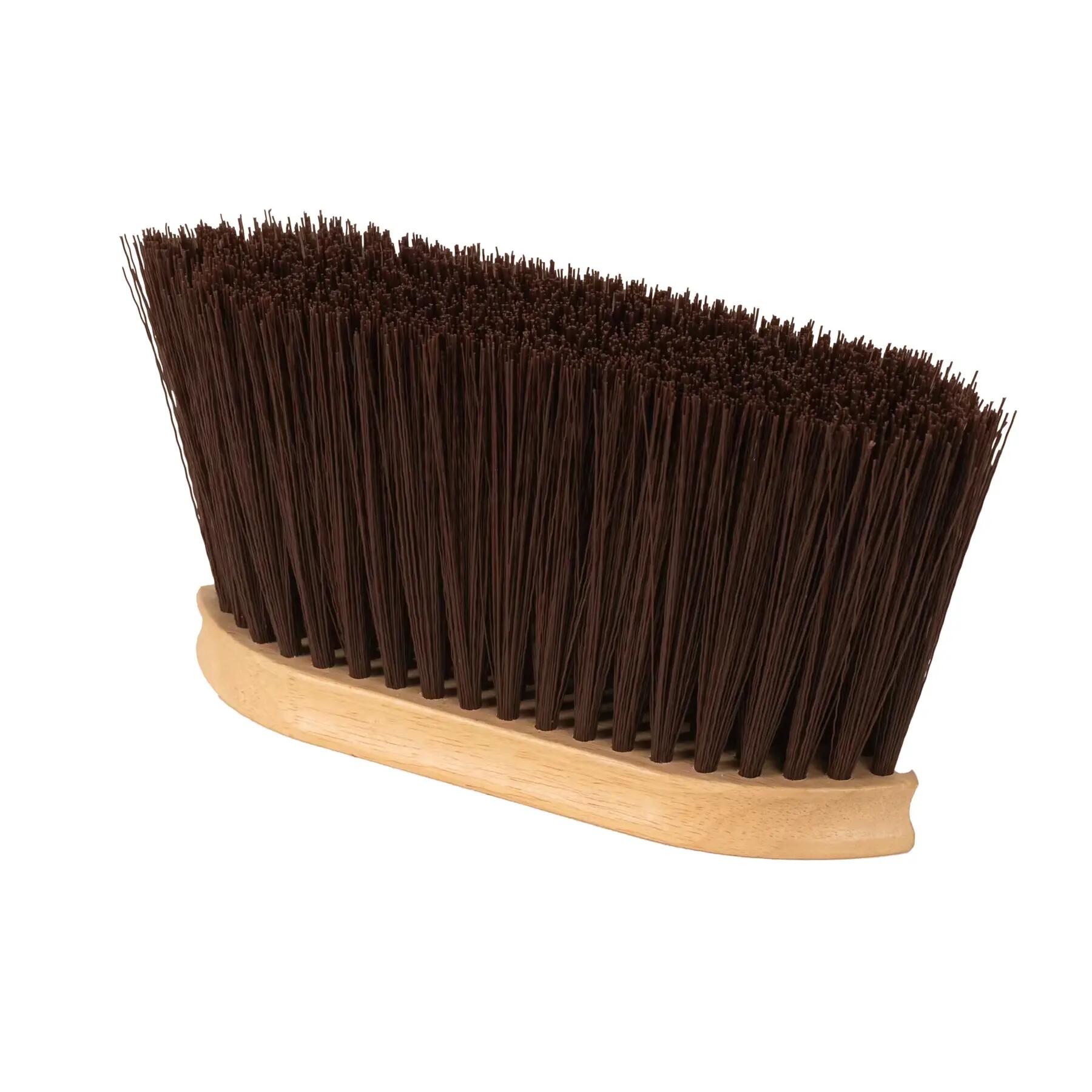 Brosse pour cheval en bois Grooming Deluxe Classic long 3/5