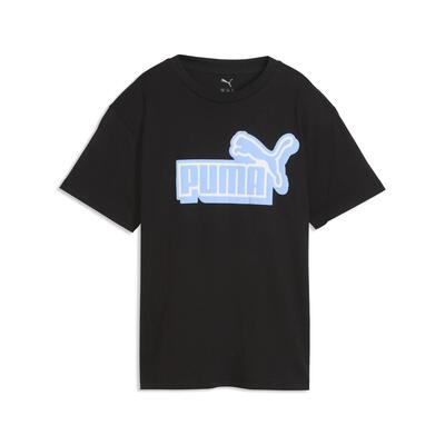 Essentials logo lab relaxed graphic t-shirt voor jongeren puma