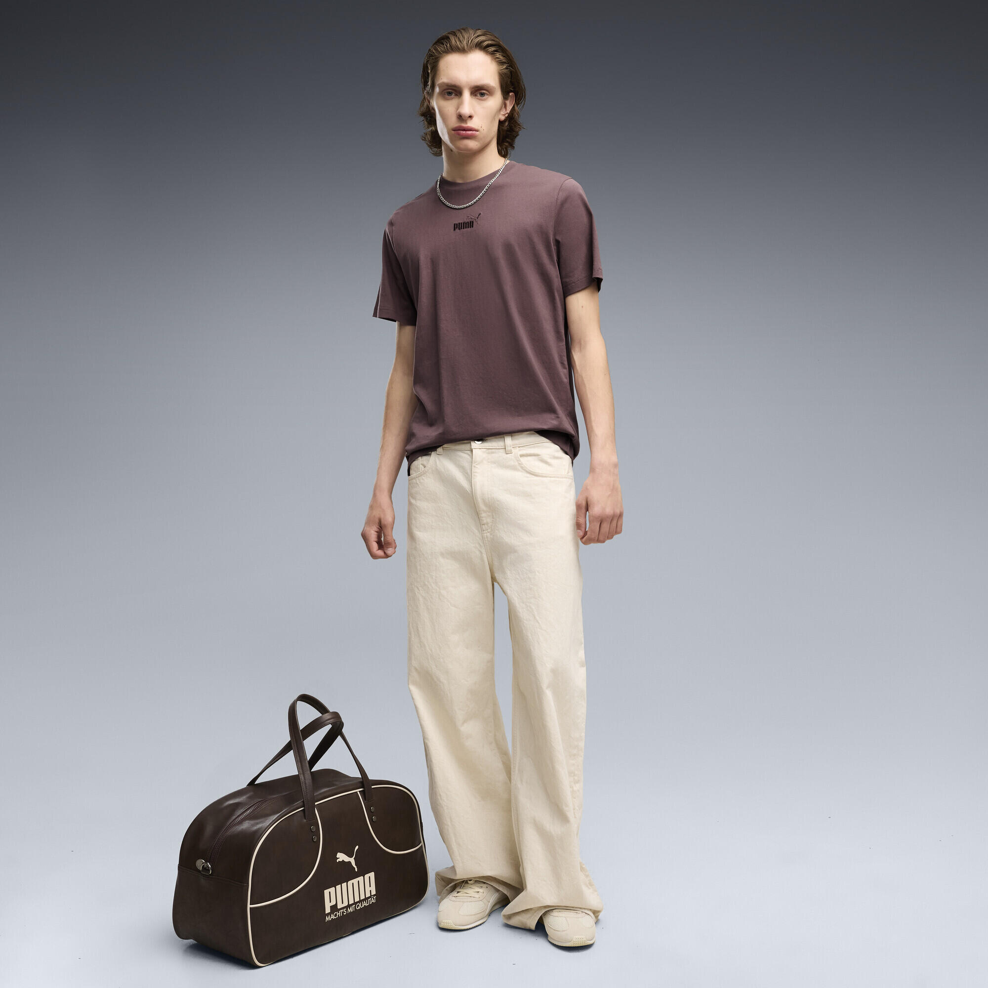 Essentials Small No. 1-logo T-shirt voor heren PUMA 4/5