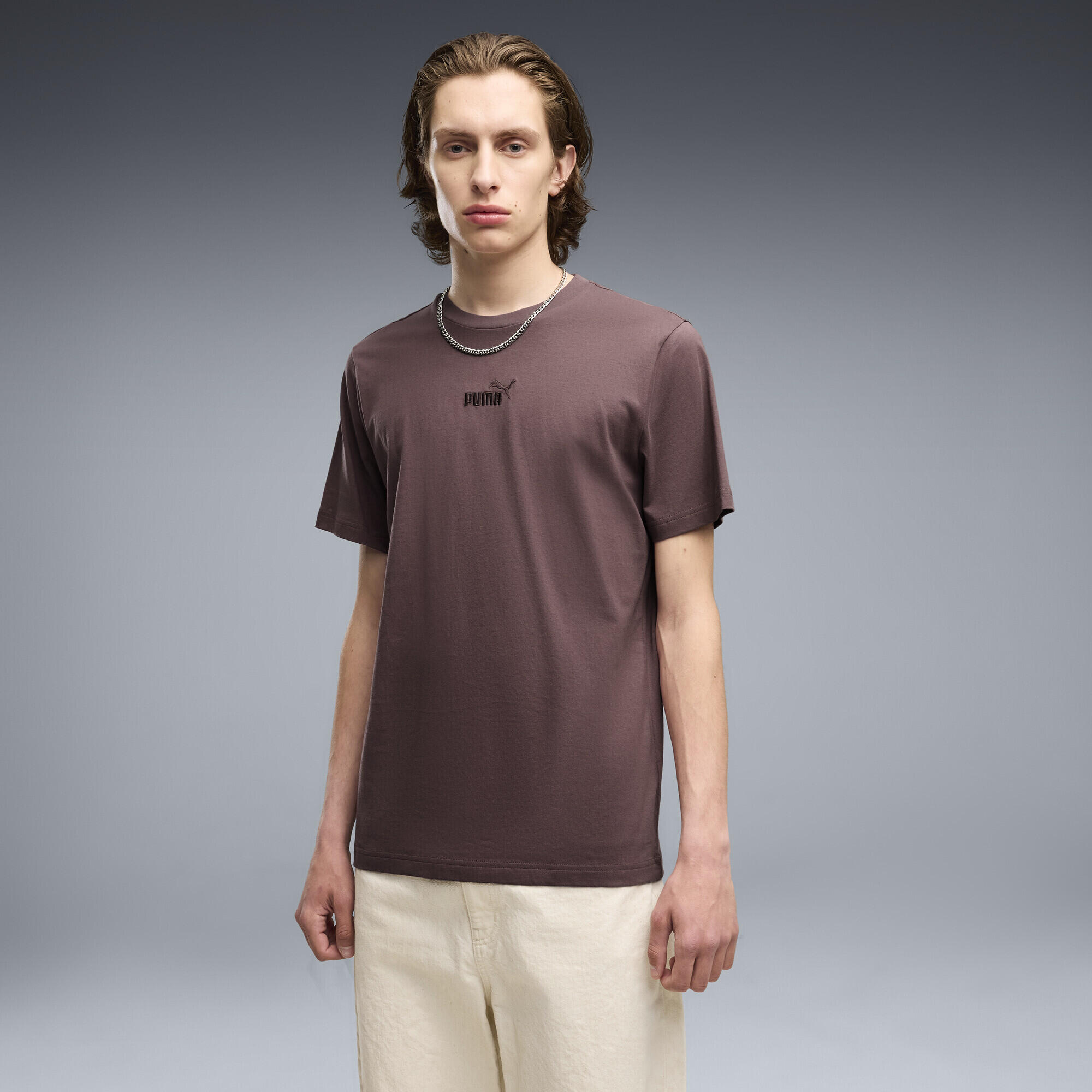 Essentials Small No. 1-logo T-shirt voor heren PUMA 2/5