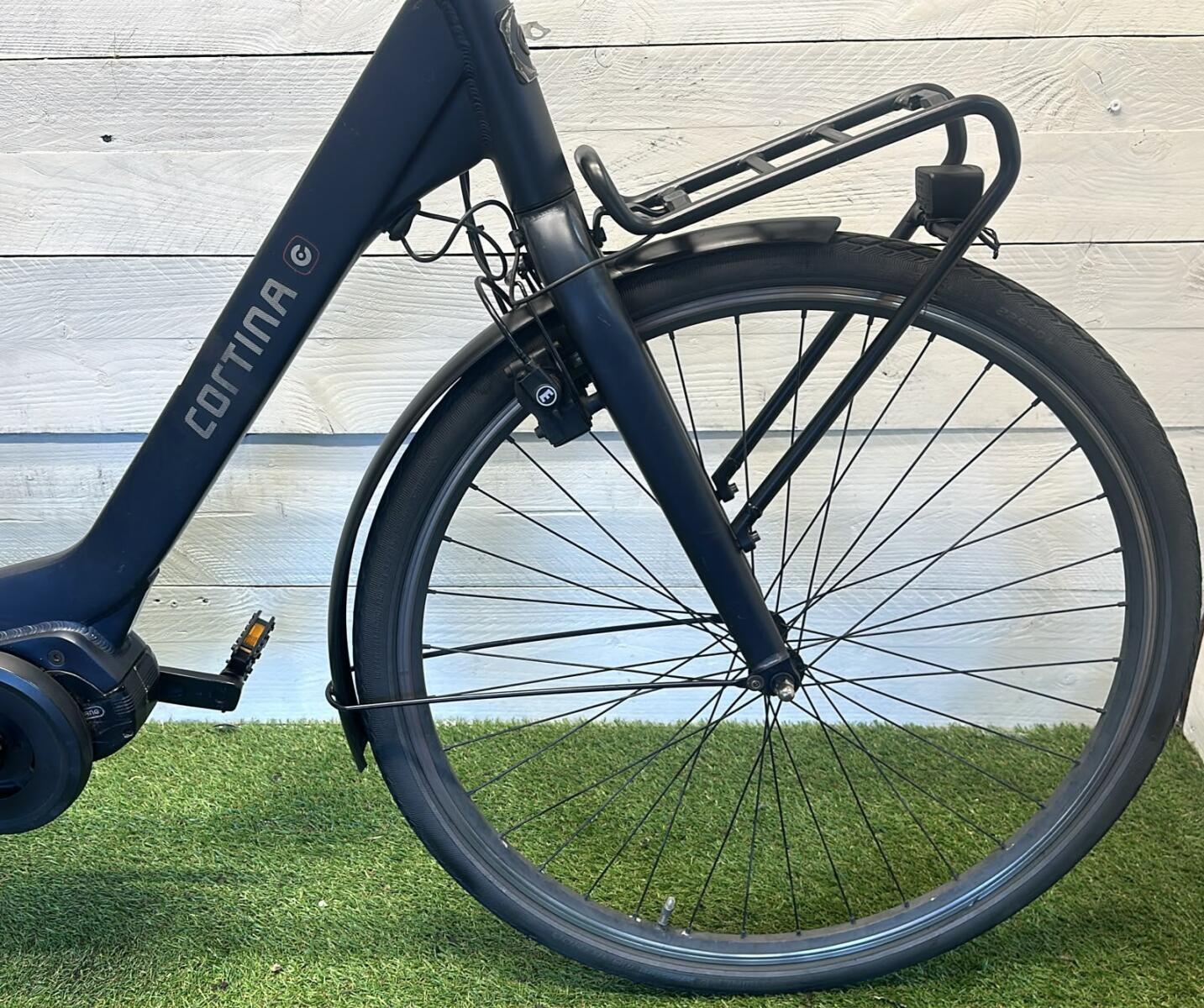 Cortina electric moederfiets stadsfiets bike 600Wh, zwart 7/7