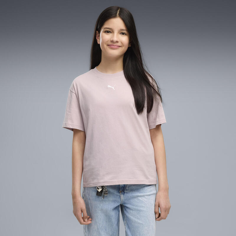 Tricou Essentials Boxy pentru fete PUMA