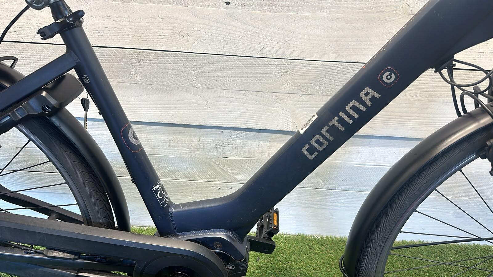 Cortina electric moederfiets stadsfiets bike 600Wh, zwart 4/7