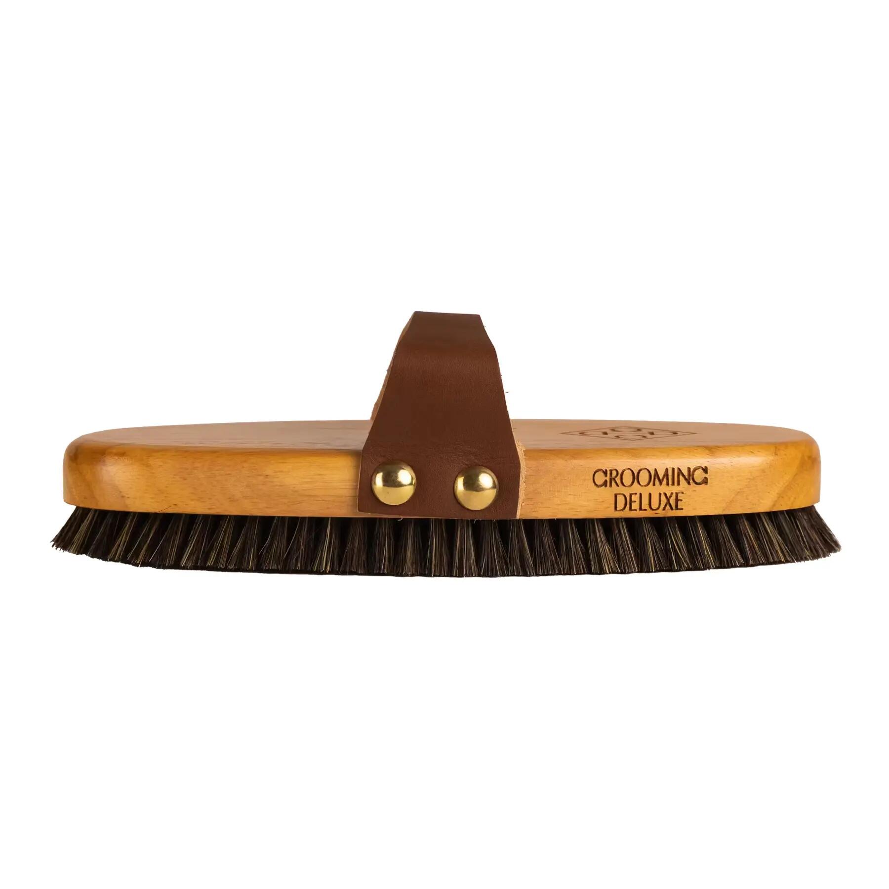 Paardenborstel Grooming Deluxe Medium with horse hair 3/3